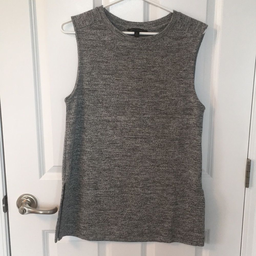 Oversized Heather Grey Tank